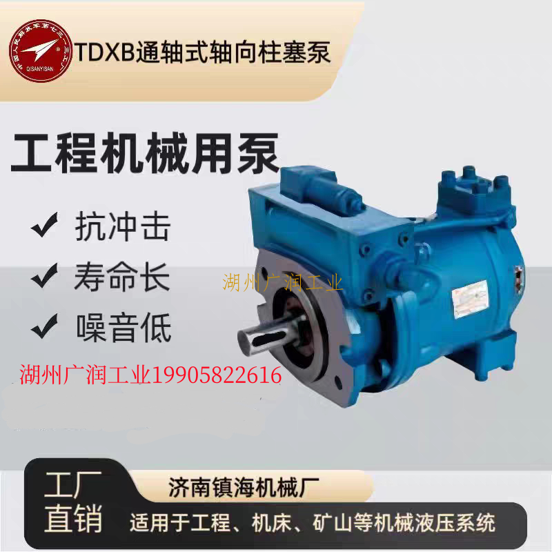 济南镇海机械厂TDXB系列通轴式柱塞泵